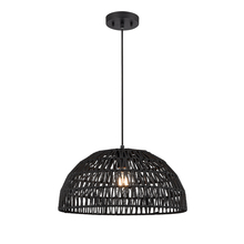 DVI Lighting DVP44208BK-BY - Lac Du Bonnet 17.75 Inch Pendant