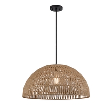 DVI Lighting DVP44218BK-TY - Lac Du Bonnet 25.75 Inch Pendant