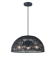 DVI Lighting DVP44238BK-BY - Lac Du Bonnet 18" 3 Light Pendant