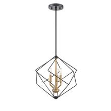 DVI Lighting DVP44920BR+EB - Ashoona 3 Light Pendant