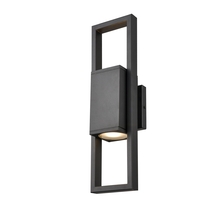 DVI Lighting DVP45872BK - Kitsilano Outdoor 2 Light Sconce