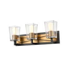 DVI Lighting DVP46943BR+GR-CL - RIVERDALE 3 LT VANITY
