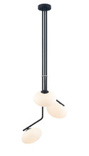 DVI Lighting DVP49053EB-OP - Valour Road 3 Light Pendant