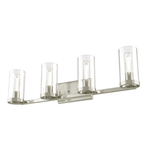 DVI Lighting DVP9084BN-CL - Erin 4 Light Vanity