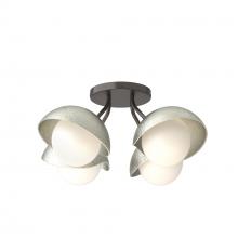 Hubbardton Forge - Canada 121375-SKT-14-85-GG0711 - Brooklyn 4-Light Single Shade Semi-Flush