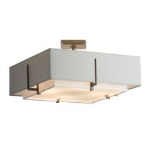 Hubbardton Forge - Canada 126510-SKT-07-SF1605-SJ2012 - Exos Square Double Shade Semi-Flush