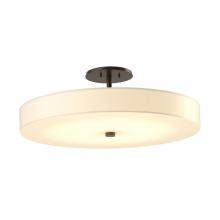 Hubbardton Forge - Canada 126805-LED-10-SH1970 - Disq Large LED Semi-Flush