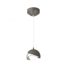 Hubbardton Forge - Canada 161183-SKT-STND-07-82-GG0711 - Brooklyn Double Shade Low Voltage Mini Pendant