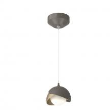 Hubbardton Forge - Canada 161183-SKT-STND-07-84-GG0711 - Brooklyn Double Shade Low Voltage Mini Pendant