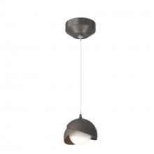 Hubbardton Forge - Canada 161183-SKT-STND-14-05-GG0711 - Brooklyn Double Shade Low Voltage Mini Pendant