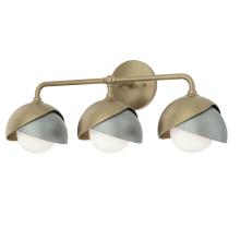 Hubbardton Forge - Canada 201375-SKT-84-82-GG0711 - Brooklyn 3-Light Double Shade Bath Sconce