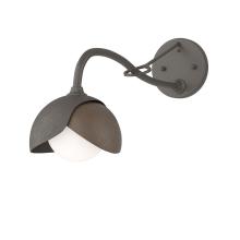 Hubbardton Forge - Canada 201377-SKT-07-05-GG0711 - Brooklyn 1-Light Double Shade Long-Arm Sconce