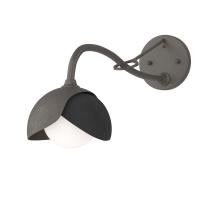 Hubbardton Forge - Canada 201377-SKT-07-10-GG0711 - Brooklyn 1-Light Double Shade Long-Arm Sconce