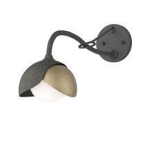 Hubbardton Forge - Canada 201377-SKT-20-84-GG0711 - Brooklyn 1-Light Double Shade Long-Arm Sconce