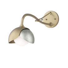 Hubbardton Forge - Canada 201377-SKT-84-85-GG0711 - Brooklyn 1-Light Double Shade Long-Arm Sconce