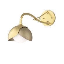 Hubbardton Forge - Canada 201377-SKT-86-84-GG0711 - Brooklyn 1-Light Double Shade Long-Arm Sconce