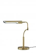 AFJ - Adesso 3957-21 - Zane LED Desk Lamp W. Smart Switch-Antique Brass