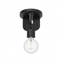 Alora Lighting SF607001MB - Claire 5-in Matte Black 1 Light Semi Flush Mount