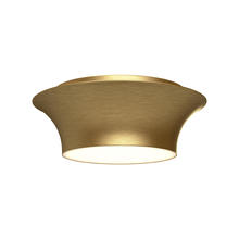 Alora Lighting FM523013BG - Emiko 12-in Brushed Gold 2 Lights Flush Mount