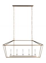 Visual Comfort & Co. Studio Collection 6692605EN-848 - Dianna Five Light Medium Linear Chandelier