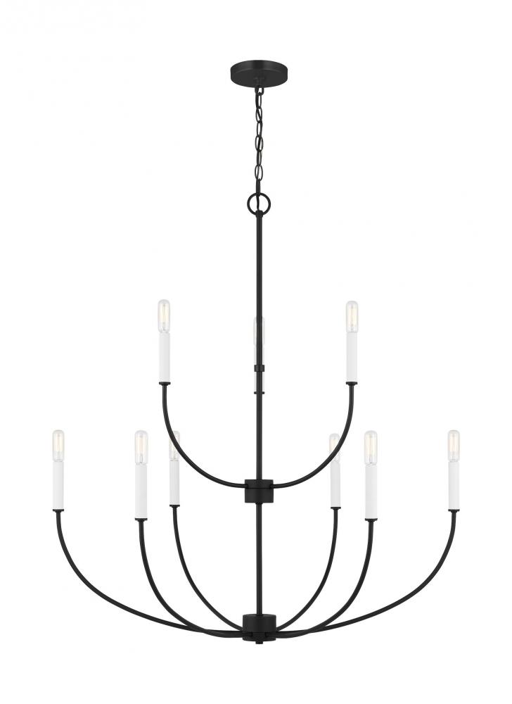 Greenwich Nine Light Chandelier