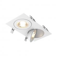 Dals FGM4-CC-DUO-V-WH - Double FGM4 Recessed CCT - universal 120V-347V, 0-10V dimming