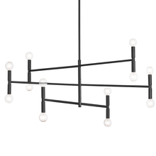 Dainolite AVA-4012C-MB - 12LT Incandescent Chandelier, MB