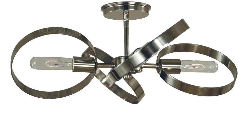 4-Light Copernicus Flush Mount/Semi Flush Mount