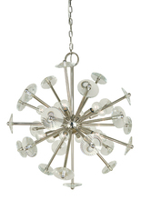 Framburg 4815 BN - 12 Light Apogee Brushed Nickel Chandelier