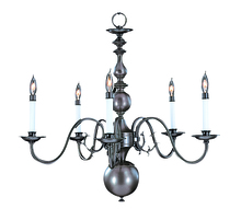 Framburg 9125 PB - 5-Light Polished Brass Jamestown Dining Chandelier