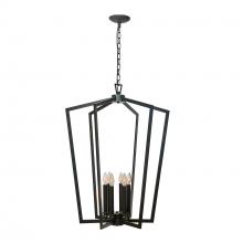 Russell Lighting 104-625/BLK - Hastings Chandeliers