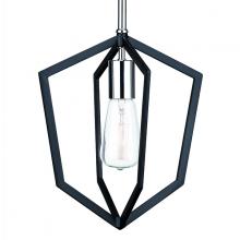 Russell Lighting 255-901/BLK/CHR - Victoria Pendants Black