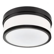 Russell Lighting L358-612/16 - Selene Flush Mount Black