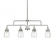 Russell Lighting 472-741/ST/BCH - Dayton Chandeliers Brushed Chrome