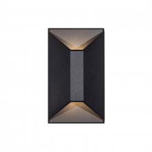 Russell Lighting EX7911/BK - Badger - LED 12 Exterior Wall Light in Black