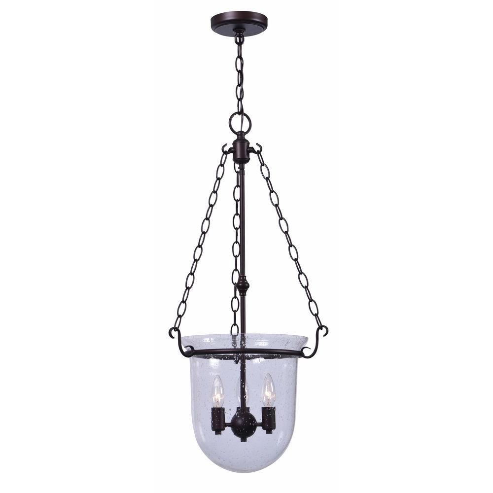 Gavin Collection 3-Light Euro Bronze Indoor Pendant