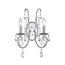 World Imports WI974708 - Kothari Collection 2-Light Chrome Sconce