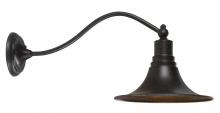 World Imports WI909789 - Dark Sky Kingston Collection Wall-Mount Outdoor Bronze Lantern