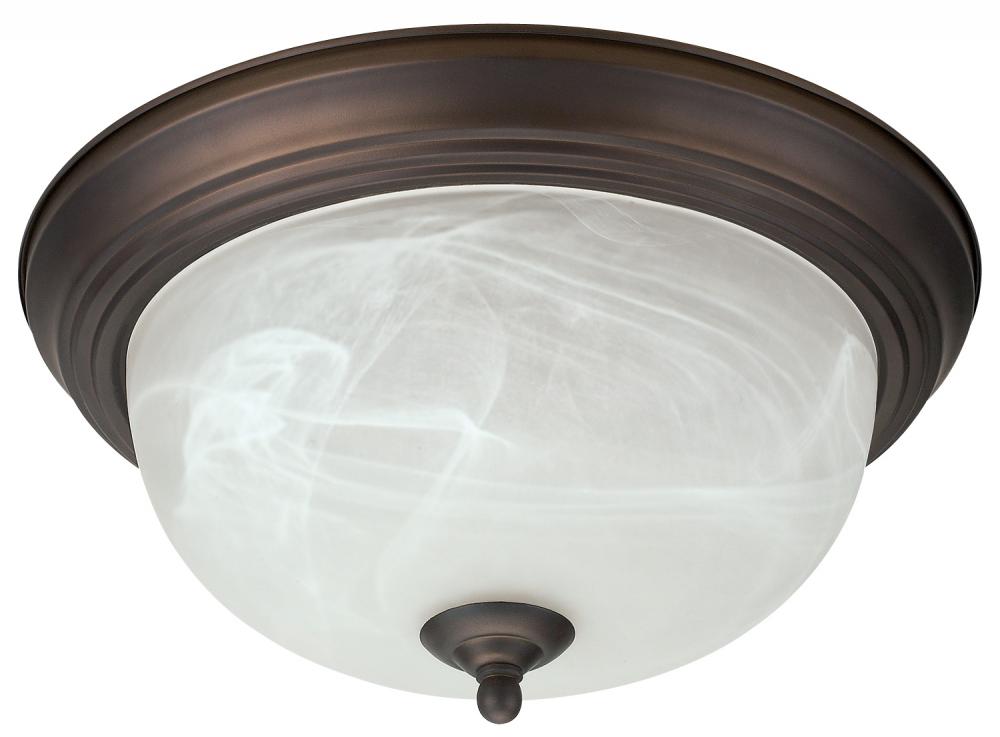 IFM213 ORB, 2 Light Flush Mount, Bronze Finish