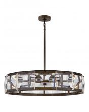 Fredrick Ramond Merchant FR30105BX - Medium LED Drum Chandelier