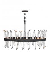 Fredrick Ramond Merchant FR30905BLK - Large Single Tier Chandelier