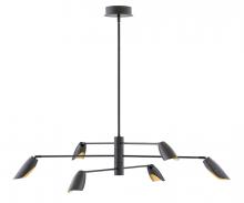 Fredrick Ramond Merchant FR35806BLK - Large Adjustable Convertible Multi Tier Chandelier