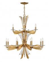 Fredrick Ramond Merchant FR40909BNG - Medium Multi Tier Chandelier