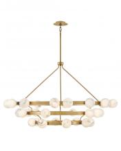 Fredrick Ramond Merchant FR41908LCB - Double XL Multi Tier Chandelier