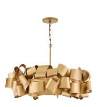 Fredrick Ramond Merchant FR48604DXG - Medium Single Tier Chandelier