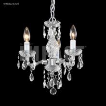 James R Moder 40853S22 - Mini 3 Arm Chandelier