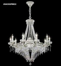 James R Moder 94350PW22 - Dynasty Cast Brass 12 Arm Chandelier