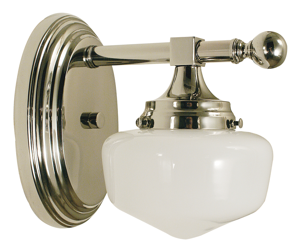 1-Light Brushed Nickel Taylor Sconce