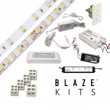 Diode Led DI-KIT-24V-BC1CV60-4200 - Blaze 100 LED Tape Light, 24V, 4200K, 16.4 ft. Spool with VLM Constant Voltage Driver