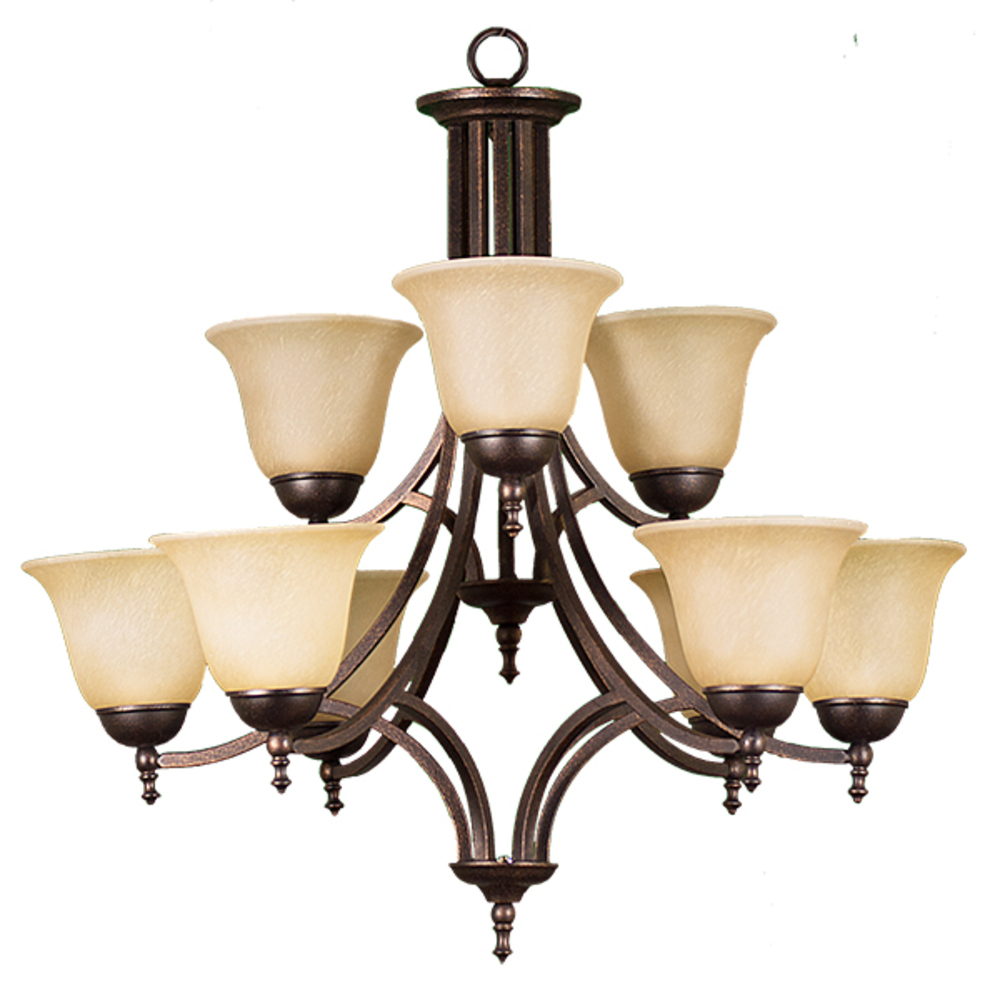 Austin Upgrade 9-Light Chandelier - RB